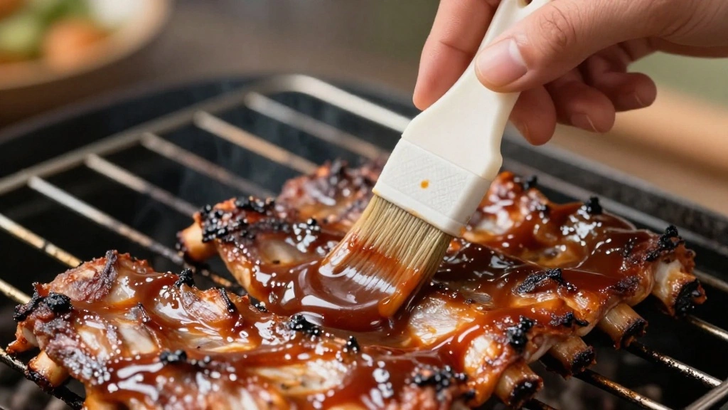 Grilled Baby Back Ribs Recipe - Step 6: Begin Basting 1