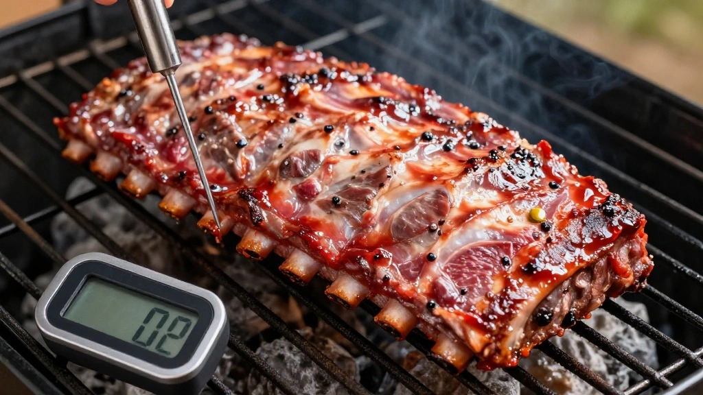 Grilled Baby Back Ribs Recipe - Step 7: Check for Doneness 1