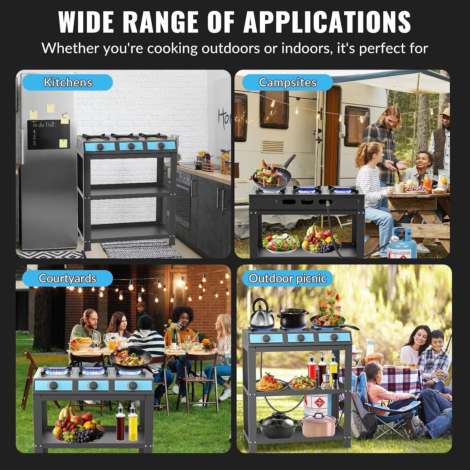 Cooking Adventures: Our Experience with the 40,000 BTU Stove