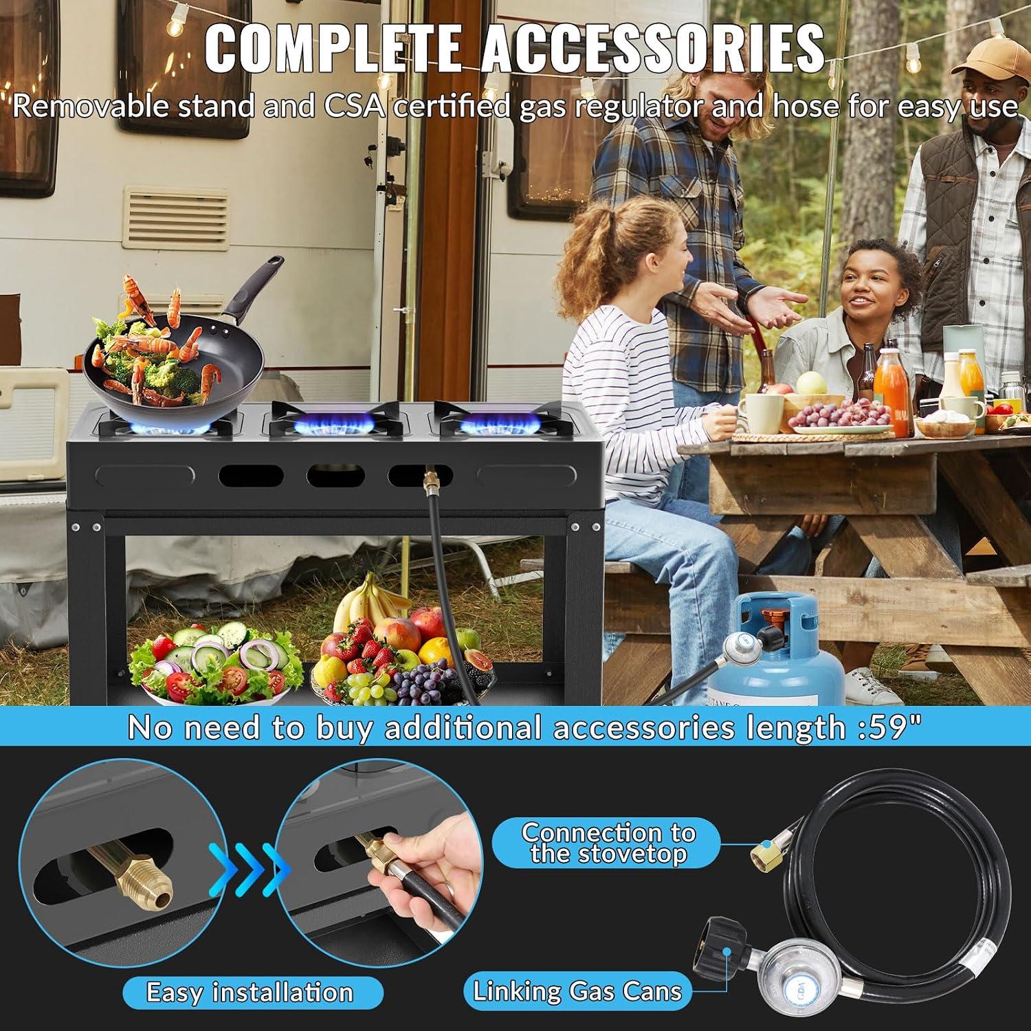 Cooking Adventures: Our experience with the 40,000 BTU Stove