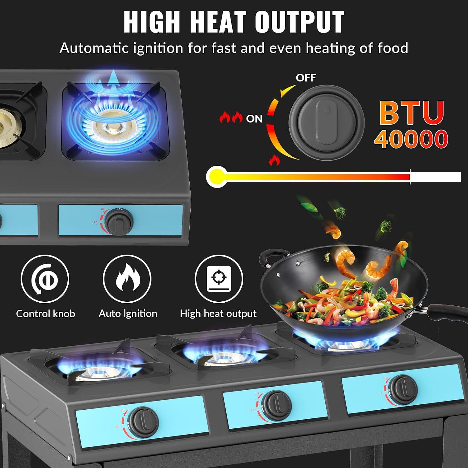 Cooking Adventures: Our Experience with the 40,000 BTU Stove