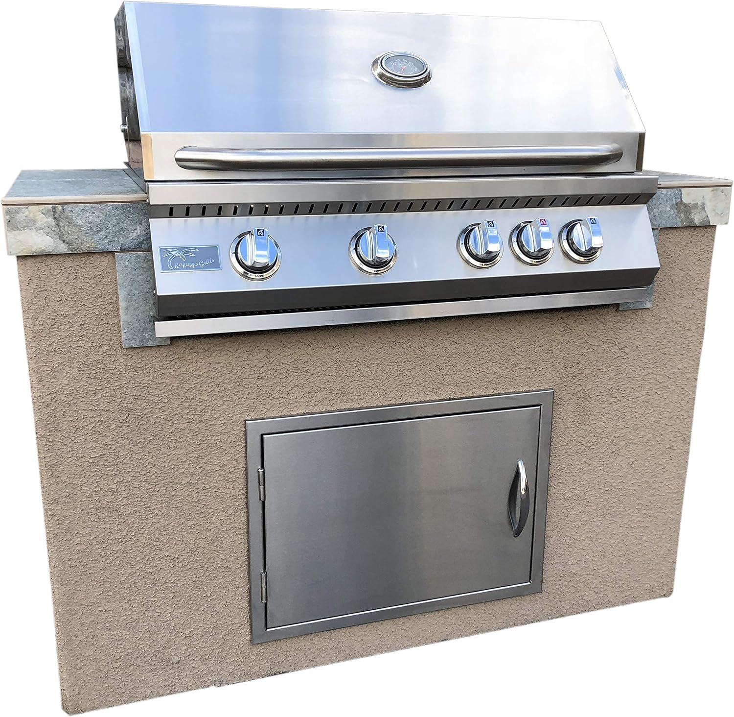 Transform Our Backyard with KoKoMo's Panama BBQ Island!