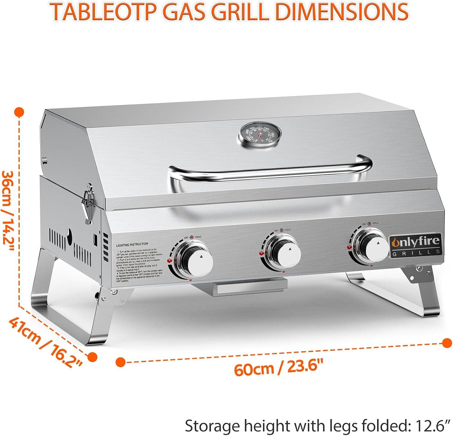 Grill It Up: Our Take on the ONLYFIRE 3-Burner BBQ