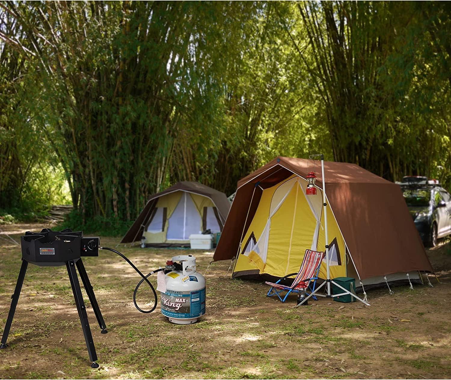 Our Outdoor Cooking Adventure with ONLYFIRE's Wok Burner