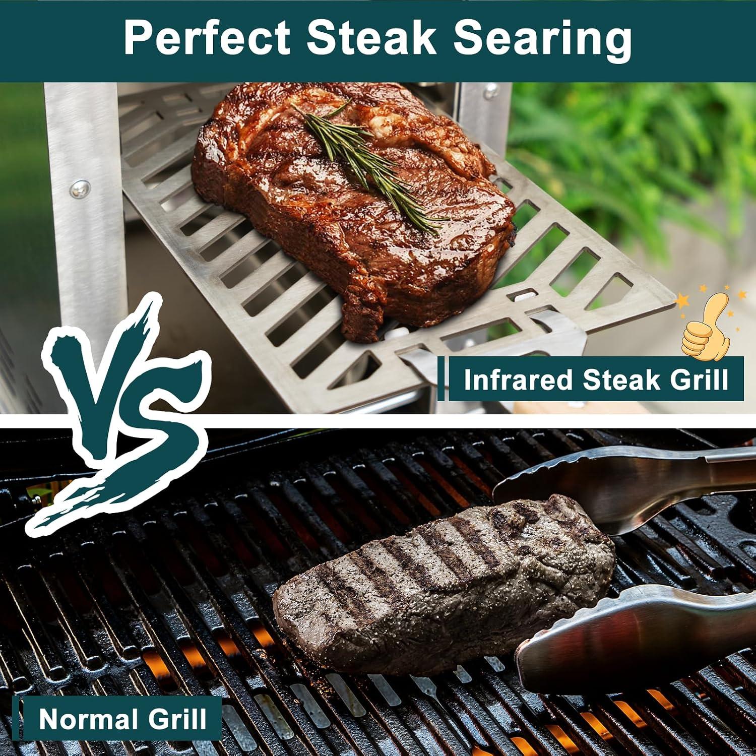 Effortless Gourmet grilling with GASPRO Infrared Magic