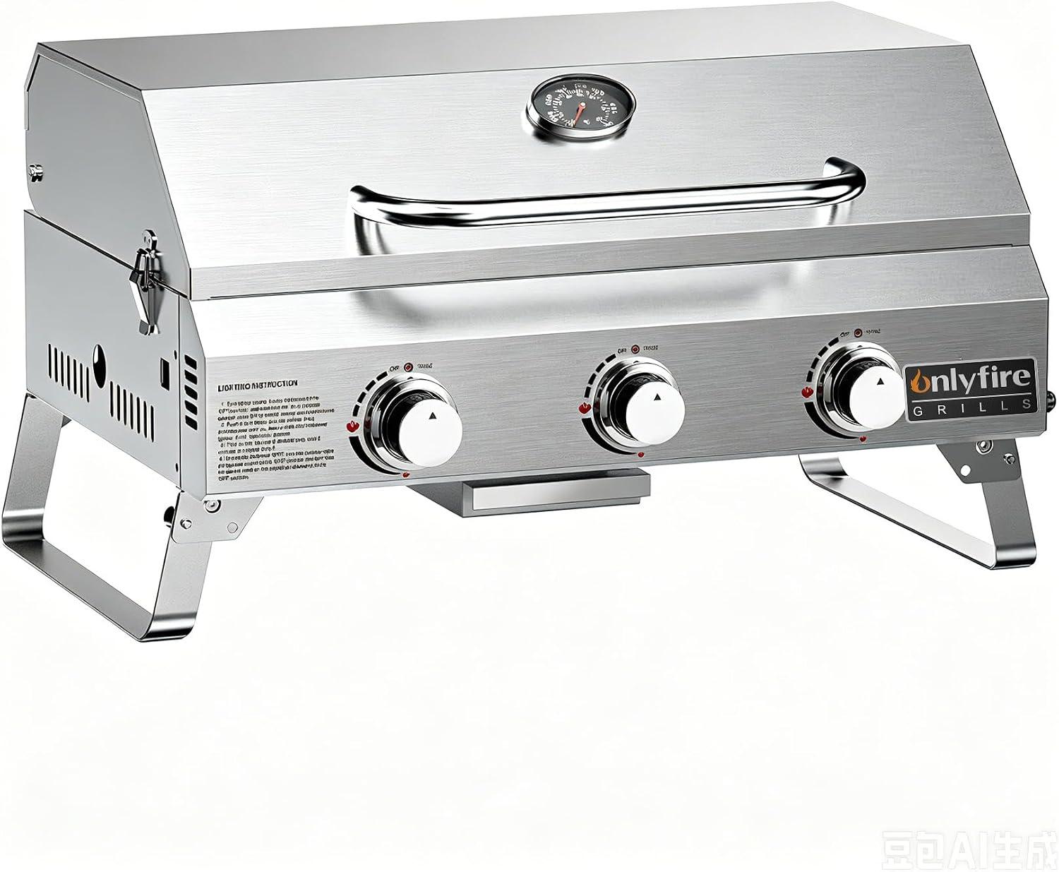 Grill It Up: Our Take on the ONLYFIRE 3-Burner BBQ