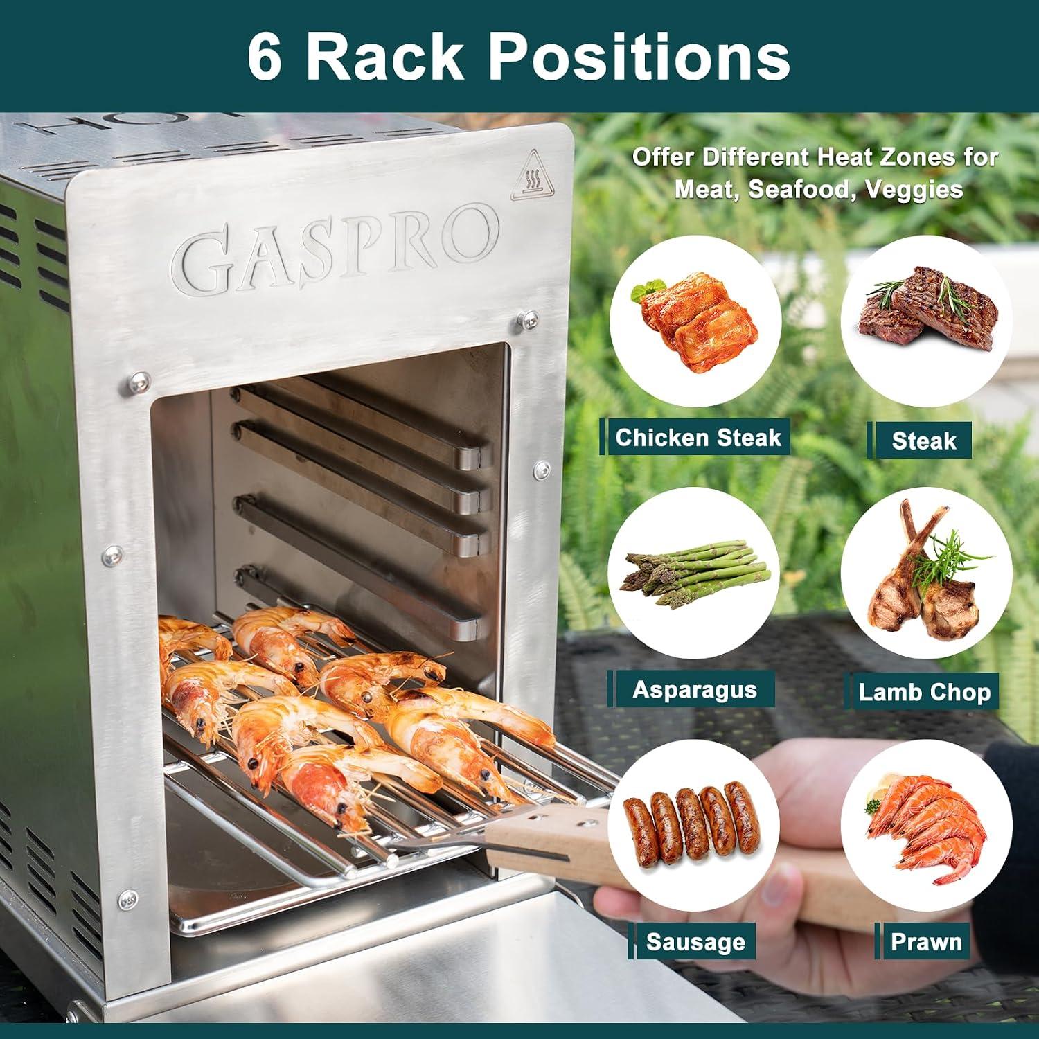 Effortless Gourmet Grilling with GASPRO Infrared Magic