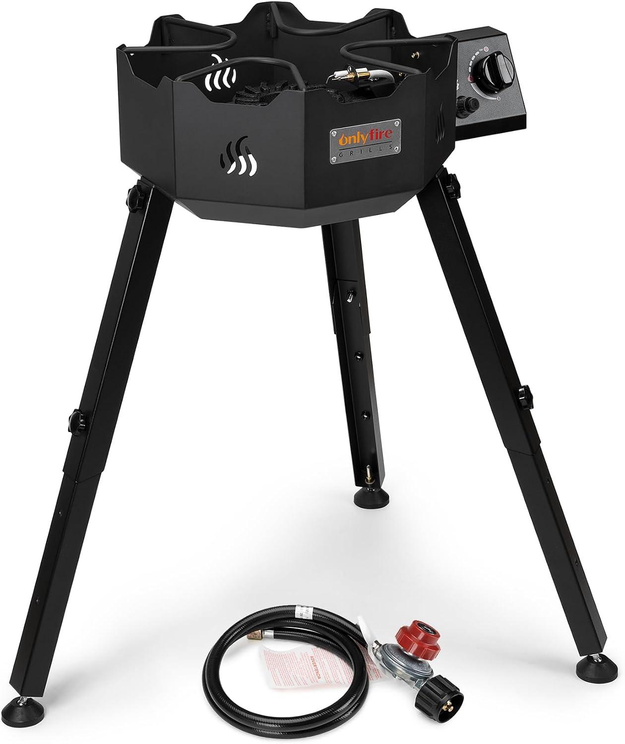 Our Outdoor Cooking Adventure with ONLYFIRE's Wok Burner