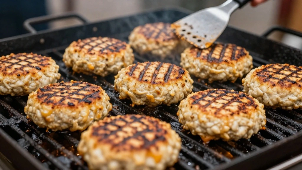 Grilled Turkey Burger Recipe - Step 5: Grill the Patties 1
