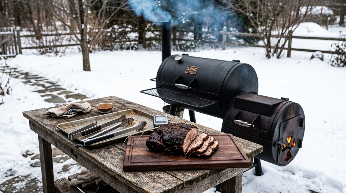 Smoking Meat in Winter: Cold Weather BBQ Guide